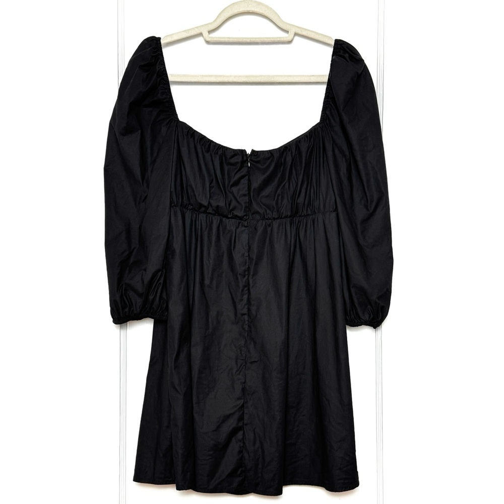 REFORMATION Sweetheart Neck Puff Sleeve Whimsigoth Empire Waist Babydoll Dress 8 - Picture 6 of 9